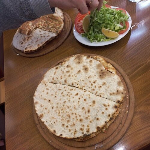 Yemek sunumu